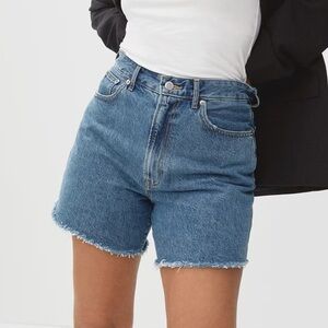 Everlane A-Line Denim Short